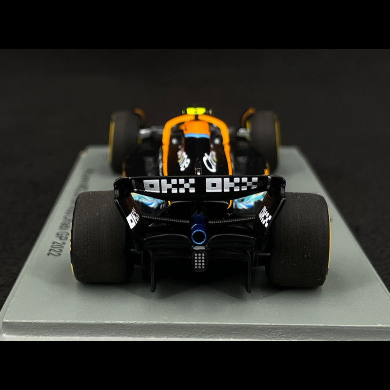 Lando Norris McLaren MCL36 n° 4 6th 2022 Abu Dhabi F1 Grand Prix 1/43 Spark  S8554