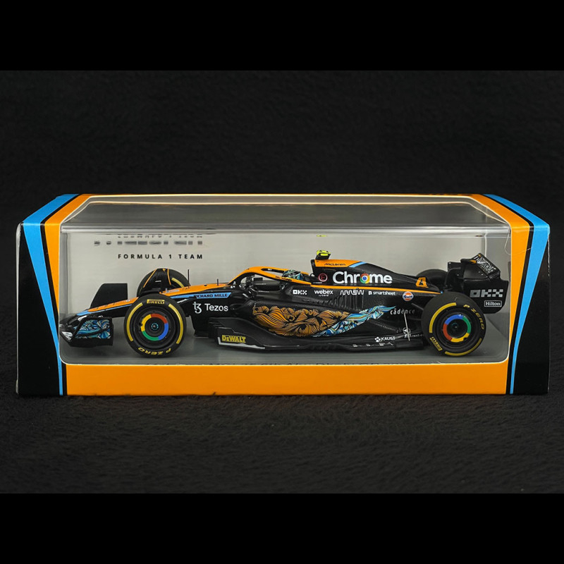 Lando Norris McLaren MCL36 n° 4 6th 2022 Abu Dhabi F1 Grand Prix 1/43 Spark  S8554