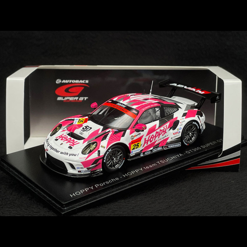 HOPPY Porsche No.25 ミニカー 1/43 Porsche 911 GT3 R Nr 25 Japan Super GT 2021 Championship Hoppy