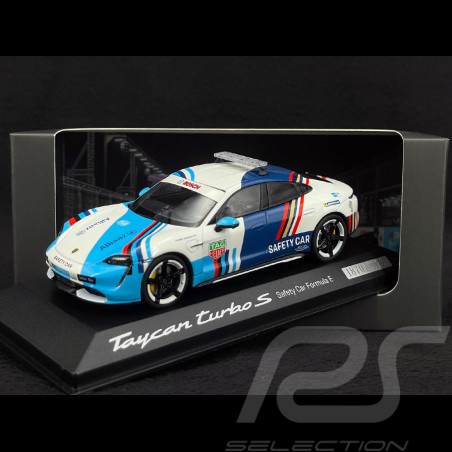 Porsche Taycan Turbo S Safety Car Formula E 2023 Multicolore 1/43 Minichamps WAP0200370PTAC