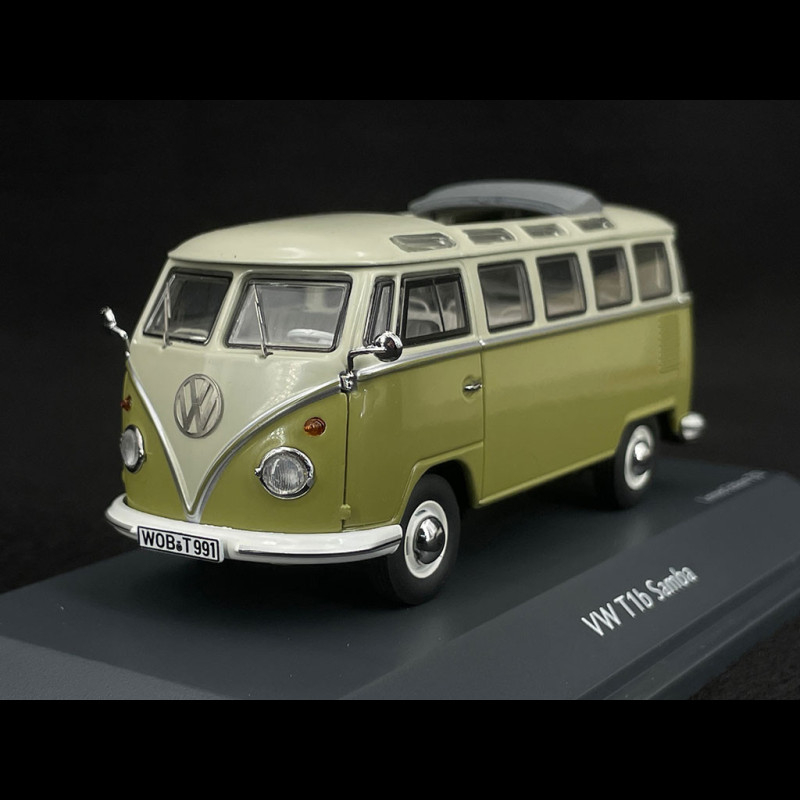 Volkswagen Transporter Combi T1b Pick Up 1963 Avec Scooter Blanc Perle 1 43 Schuco 450358400