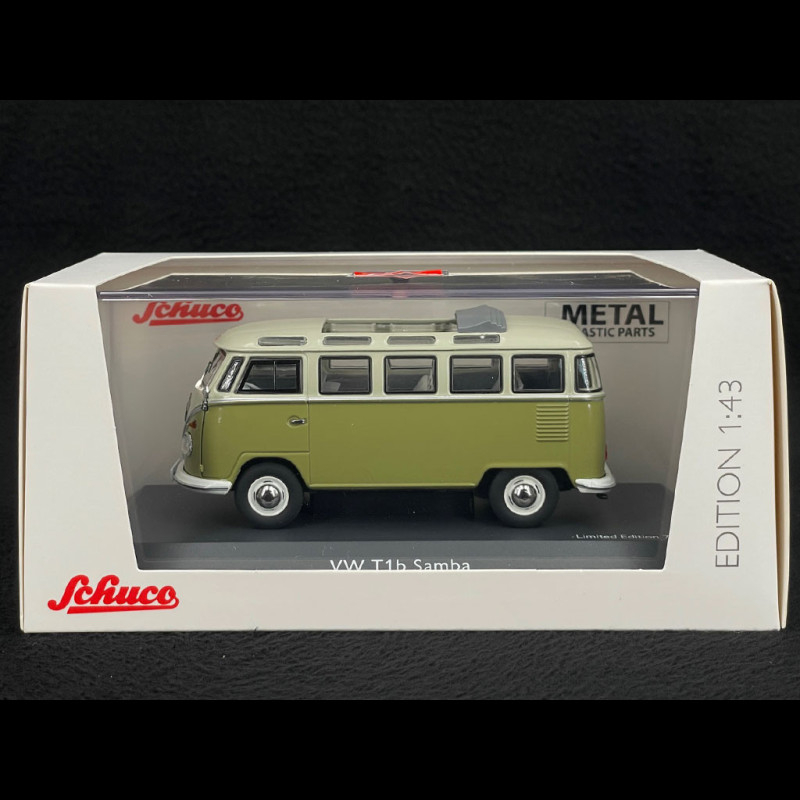 Volkswagen Combi Transporter T1b Minibus 1962 Green / Grey 1/43 Schuco  450359200