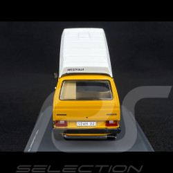 Volkswagen Combi Transporter T3a Westfalia Camper 1979 Yellow / White 1/43 Schuco 450359300