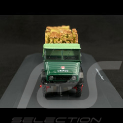 Mercedes-Benz Unimog 401 avec remorque 1955 Vert 1/43 Schuco 450313300