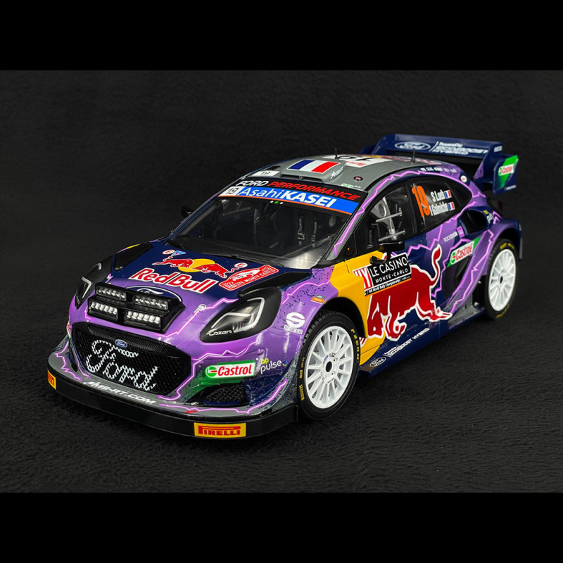 Ford Puma Rally1 2022 Winner Rally Monte Carlo S.Loeb - I.Galmiche 1:18