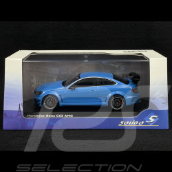 Mercedes AMG C63 Black Series Coupé 2012 Blau 1/43 Solido S4311607