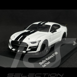 Ford Shelby Mustang GT500 2020 White / Black stripes 1/43 Solido S4311503