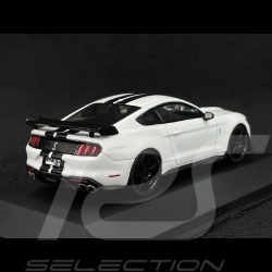 Ford Shelby Mustang GT500 2020 Blanc / Bandes noires 1/43 Solido S4311503