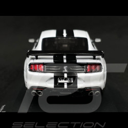 Ford Shelby Mustang GT500 2020 White / Black stripes 1/43 Solido S4311503