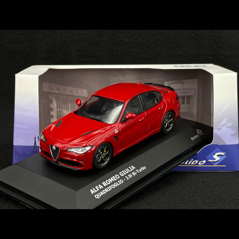 Alfa Romeo Giulia Quadrifoglio red (Solido) 1:43