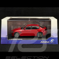 Alfa Romeo Giulia Quadrifoglio 2019 Red 1/43 Solido S4313103