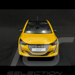 Peugeot 208 GT Pack 2022 Jaune Faro 1/43 Norev 472835