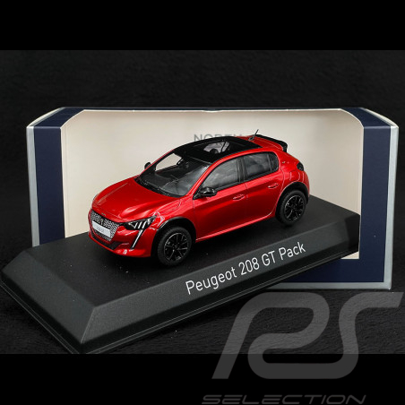 Peugeot 208 GT Pack 2022 Elixirrot 1/43 Norev 472836