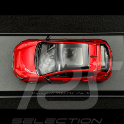 Peugeot 208 GT Pack 2022 Elixirrot 1/43 Norev 472836