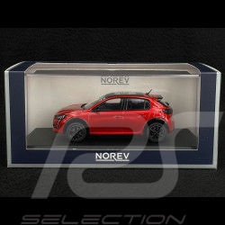 Peugeot 208 GT Pack 2022 Rouge Elixir 1/43 Norev 472836