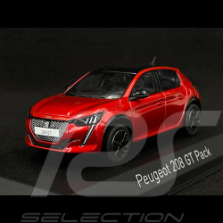 Peugeot 208 GT Pack 2022 Elixir Red 1/43 Norev 472836