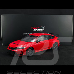 Honda Civic Type R 2023 Rallye Red 1/18 Top Speed TS0485