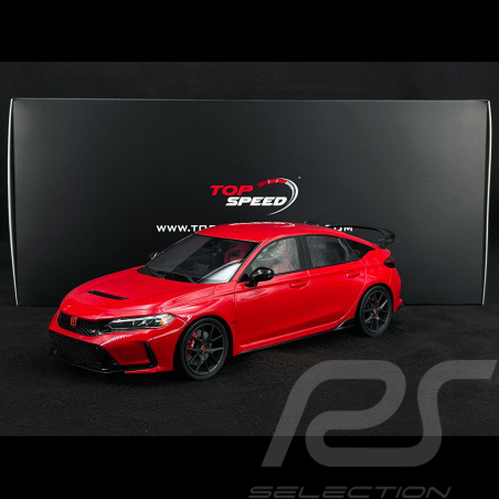 Honda Civic Type R 2023 Rallye Rot 1/18 Top Speed TS0485