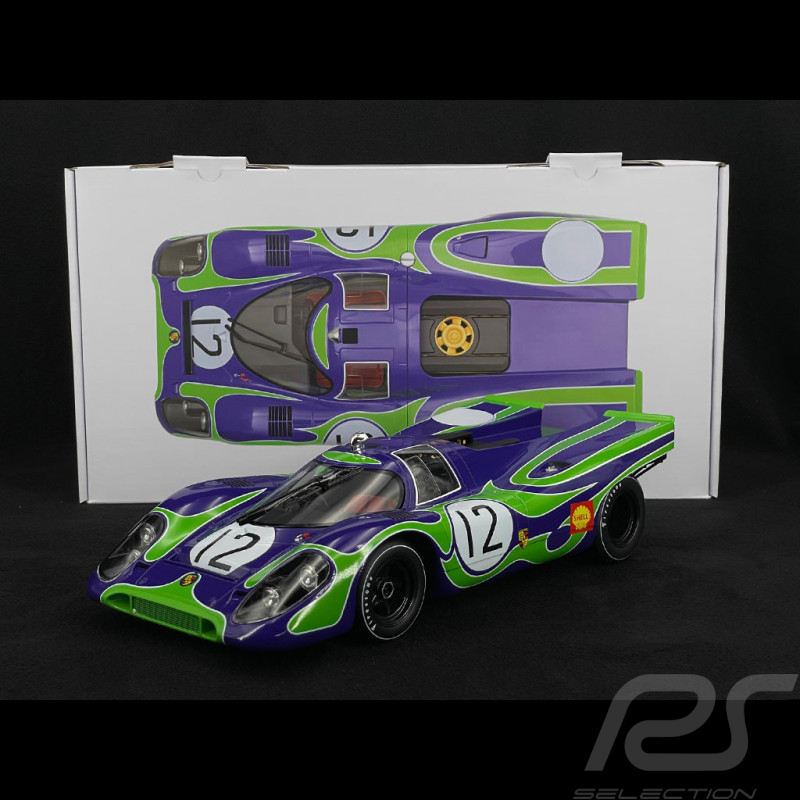 Porsche 917K n° 12 2nd Interserie Hockenheim 1970 1/12 Norev 127507