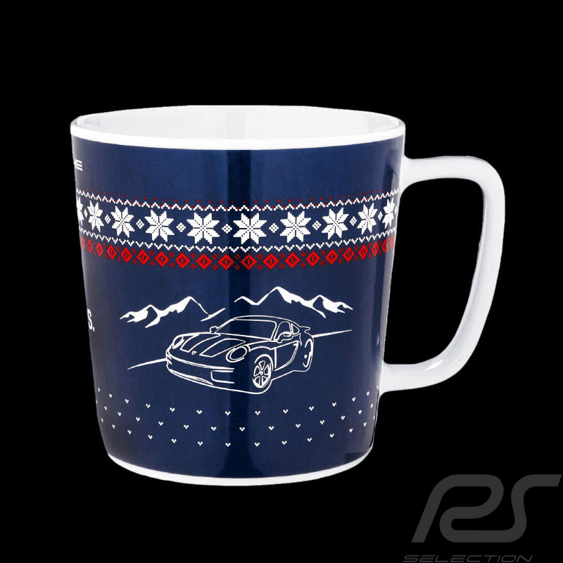 Porsche Becher Weihnachten XL Blau Porsche WAP0500040RCLC
