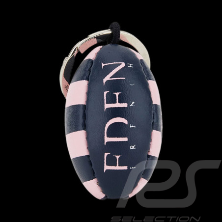 Eden Park Schlusselanhanger Rugbyball French flair PVC Rosa H23AHTPC0005