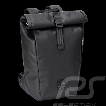 Sac à dos Porsche 911 Roll-top Toile enduite Noir WAP0350100R911