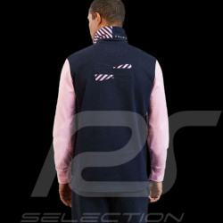 Eden Park Polo shirt Long sleeves French flair Pink / Blue H23MAIML0008 - men