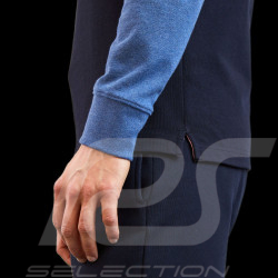 Eden Park Polo shirt Long sleeves Barbarian Blue 4 tones H23MAIML0009 - men