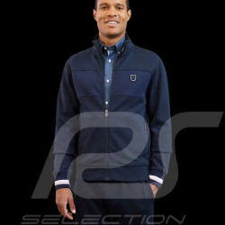 Eden Park Jacket Une Deux Softshell Sweatshirt Dark blue H23MAISW0007 - men