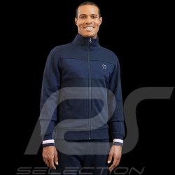 Veste Eden Park Softshell Sweatshirt Une Deux Bleu foncé H23MAISW0007 - homme