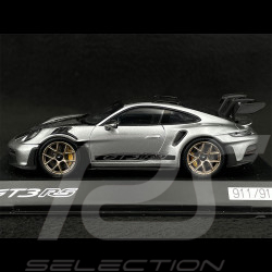 Porsche 911 GT3 RS Type 992 2023 GT Silber 1/43 Spark WAP0201530P006