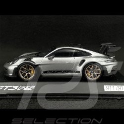 Porsche 911 GT3 RS Type 992 2023 GT Silver 1/43 Spark WAP0201530P006