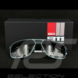 Lunettes de soleil Porsche 60 ans 911 monture bleue Porsche WAP0789660RF61 - mixte