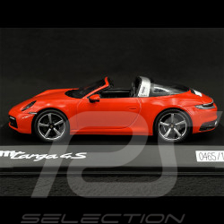 Porsche 911 Targa 4S Type 992 2021 Orange Fusion 1/43 Spark WAP0209220RTRG