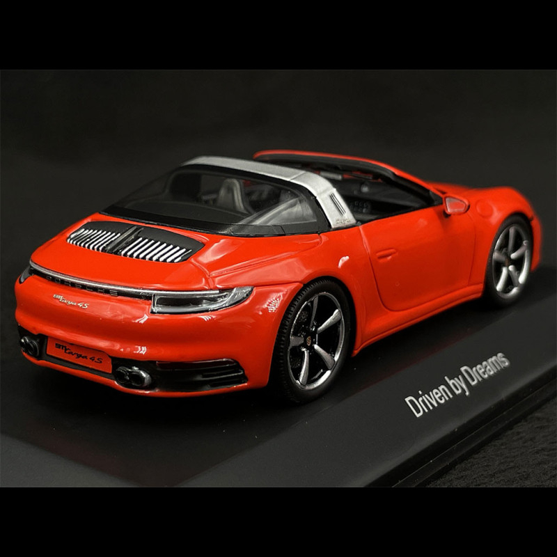 Porsche 911 Targa 4S Type 992 2021 Lava Orange 1/43 Spark