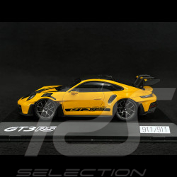 Exemplär Nr. 911 / 911 Porsche 911 GT3 RS Type 992 2023 Signalgelb 1/43 Spark WAP0201530P005