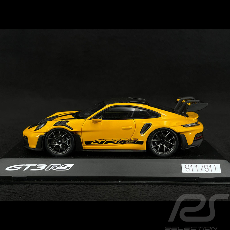 Exemplär Nr. 911 / 911 Porsche 911 GT3 RS Type 992 2023 Signalgelb 1/43 Spark WAP0201530P005