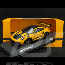 Exemplär Nr. 911 / 911 Porsche 911 GT3 RS Type 992 2023 Signalgelb 1/43 Spark WAP0201530P005