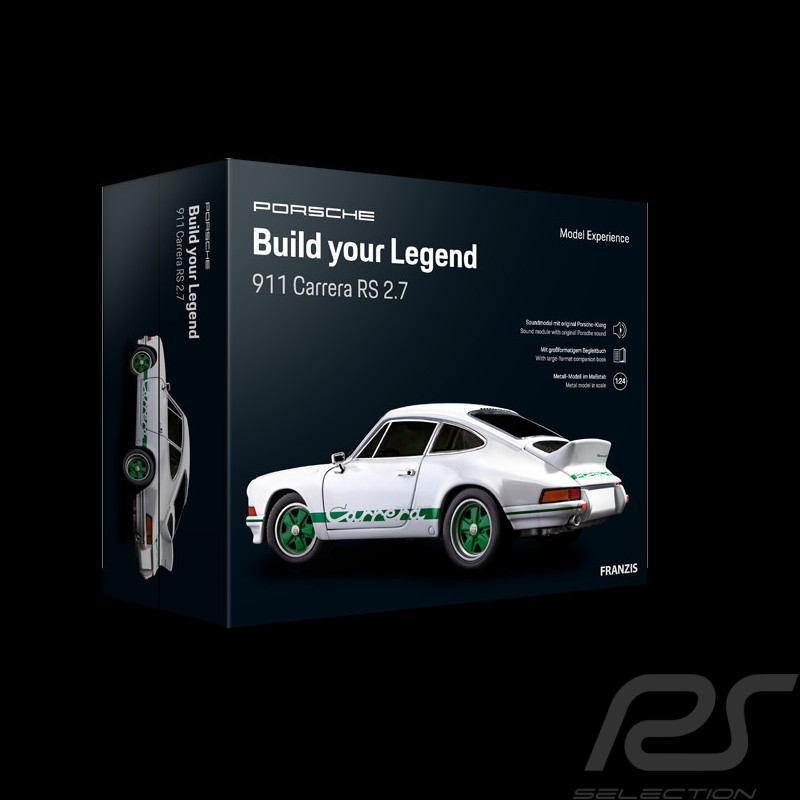 Calendrier de l'avent Porsche 911 Carrera RS 2.7 1973 Blanc / Vert 1/24 MAP02491122