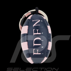 Duo Eden Park Jersey Edinburgh Sweater Pink + Eden Park Keyring Rugby ball