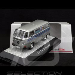 Volkswagen Combi Transporter T2a Renndienst Martini Racing 1968 Grau 1/43 Premium ClassiXXs 11258