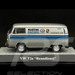Volkswagen Combi Transporter T2a Renndienst Martini Racing 1968 Grau 1/43 Premium ClassiXXs 11258