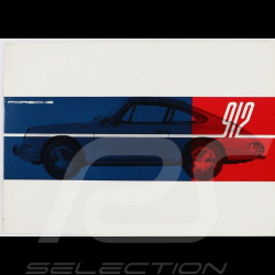Brochure Porsche 912 1965 en allemand W223 & W295