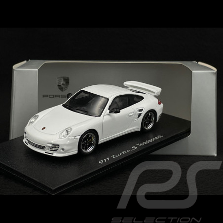 Porsche 911 Turbo S Tequipment Type 997 2011 Blanc Carrara 1/43 Minichamps WAP0200290C