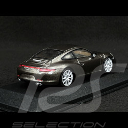 Porsche 911 Carrera 4S Type 991 2012 Anthracite Brown Metallic 1/43 Minichamps WAP0201100C