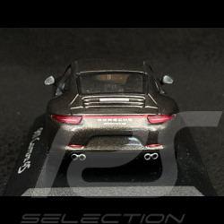 Porsche 911 Carrera 4S Type 991 2012 Brun Anthracite métallisé 1/43 Minichamps WAP0201100C