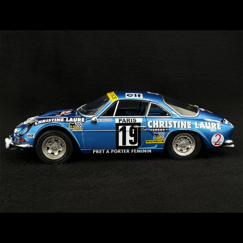 Alpine A110 1600S n° 19 Rallye Monte Carlo 1976 1/18 Solido S1804204