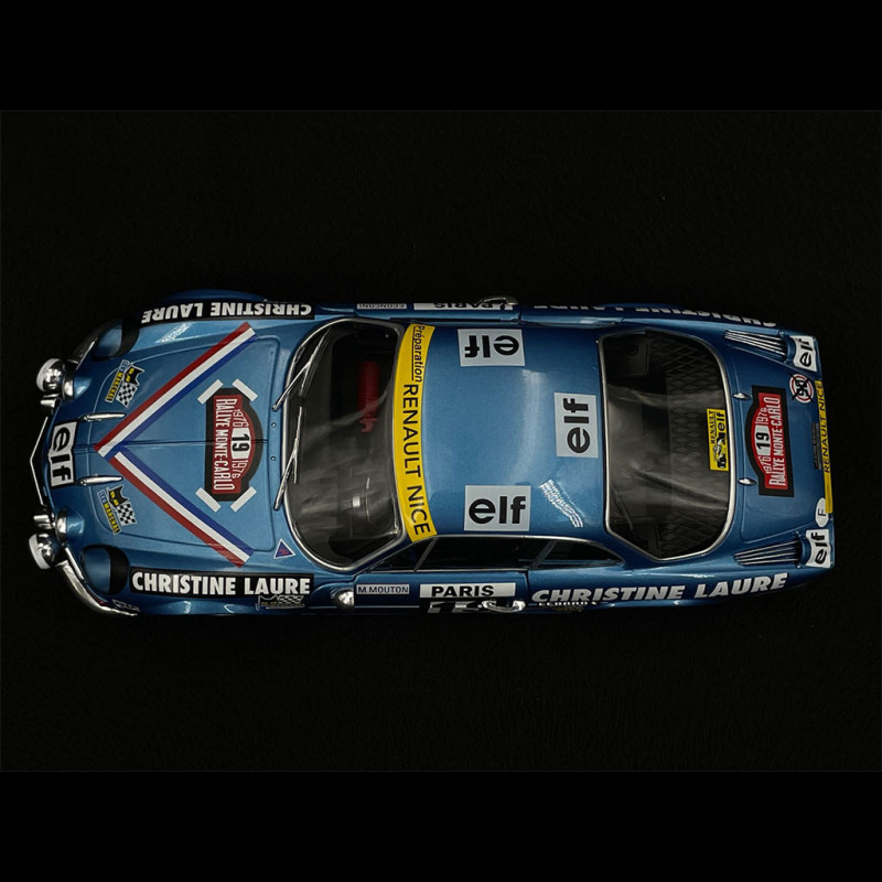 Alpine A110 1600S n° 19 Rallye Monte Carlo 1976 1/18 Solido S1804204