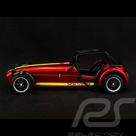 Caterham Seven 275 Academy 2014 Red / Yellow 1/18 Solido S1801804