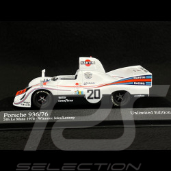 Porsche 936 /76 n° 20 Vainqueur 24h Le Mans 1976 Martini Racing 1/43 Minichamps 400766620